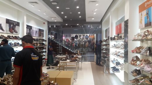Footwear Modular Display Wall Racks